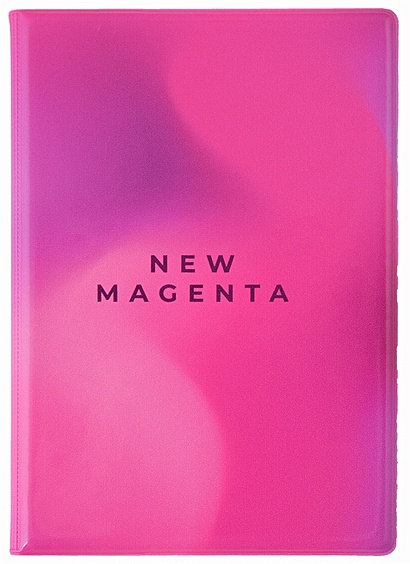 Обложка для паспорта "Monochrome. New Magenta" - фото 1