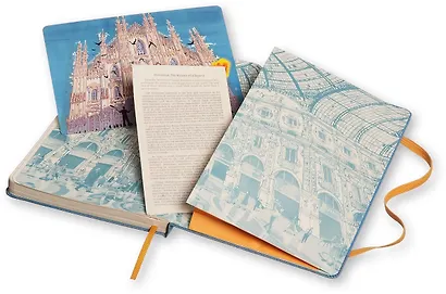 Книга для записей А5, 120 листов в линейку "Le I Am Milan Large", слоновая кость, жесткая обложка, Moleskine - фото 11