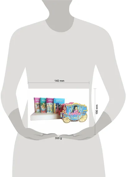 Карета сказок: Золушка. Русалочка. Белоснежка. Аладдин (комплект из 4 книг) - фото 4