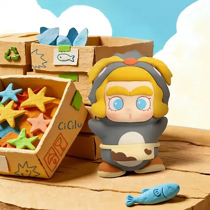 Коллекционная фигурка CiCiLu серии "Магазин у моря", 10cм, 12-52TOYS-202601, Blind Box, 52 Toys 15+ - фото 6