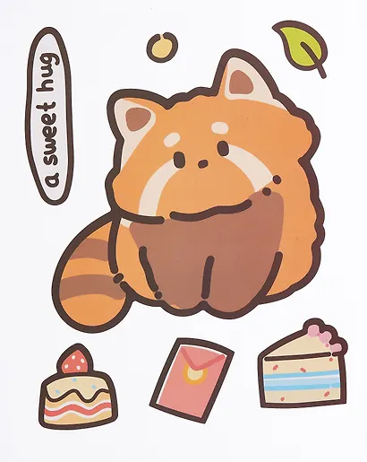 Стикеры Rad Panda - фото 4