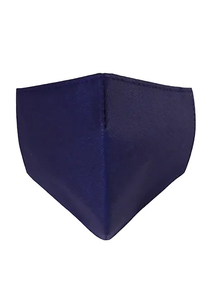 Маска защитная для лица (220х145мм) (р-р L) (спанбонд) (синяя) - фото 2