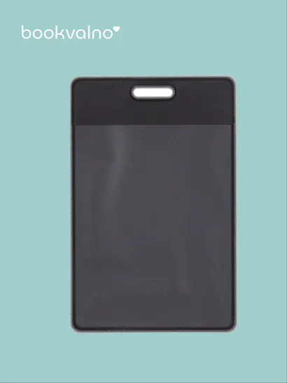 Чехол для карточек вертикальный Не следует мешать людям сходить с ума (черный) (ДК2024-481) Bookvalno - фото 2