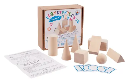 Игровой набор, КРАСНОКАМСКАЯ ИГРУШКА, Геометрические тела - фото 3