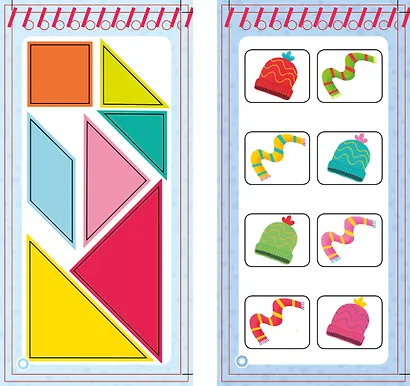 Времена года. Мои умные наклейки - фото 7