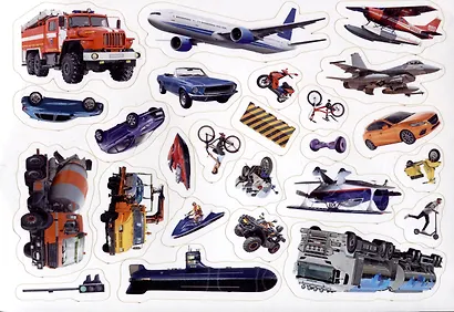 101 наклейка "Какой бывает транспорт" - фото 5