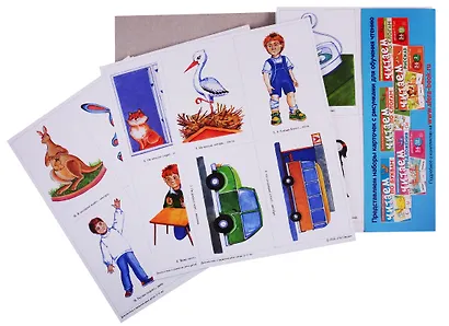 Диагностика и развитие речи детей 2–4 лет. Наглядный материал (52 листов А4+210 карточек) - фото 2