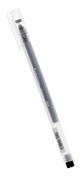 Ручка гелевая черная "Prism" 0,5 мм, Schiller - фото 7