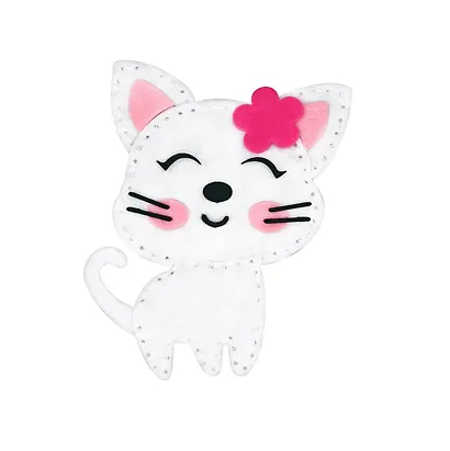Набор для шитья игрушки из фетра "Котёнок" - фото 3