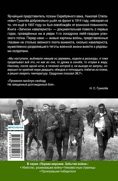 Записки кавалериста. Мемуары о Первой мировой войне - фото 2
