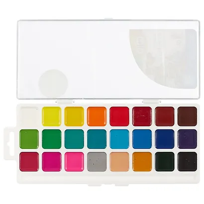 Акварель «Медовая», «Гамма», 24 цвета - фото 2