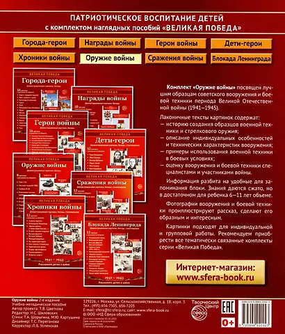 Великая Победа. Оружие войны. 8 демонстрационных картинок с текстом - фото 2