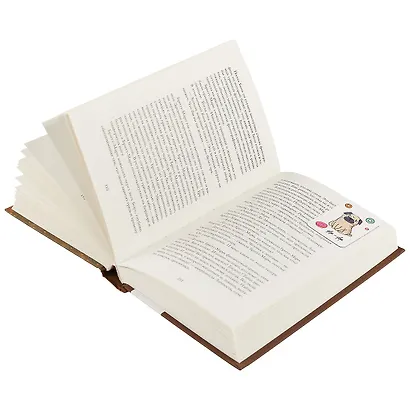 Магнитные закладки «Мопсы», 2 штуки, 4 х 6 см - фото 3