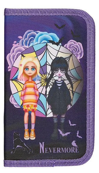 Пенал 1 отделение "Уэнсдэй" 190*110 мм - фото 3