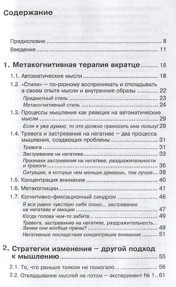Не бойся будущего и не живи прошлым.  Как научиться думать по-другому. Применение метакогнитивной терапии себе и в терапии - фото 2