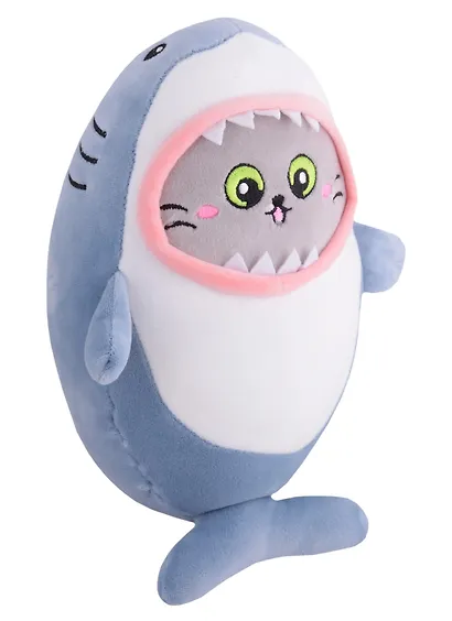 Мягкая игрушка "Котик-акула", 30 см - фото 7