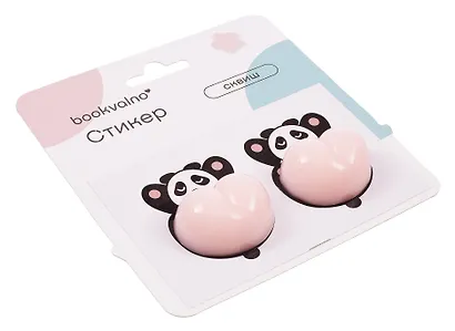 Наклейки сквиш антистресс Панда - фото 3