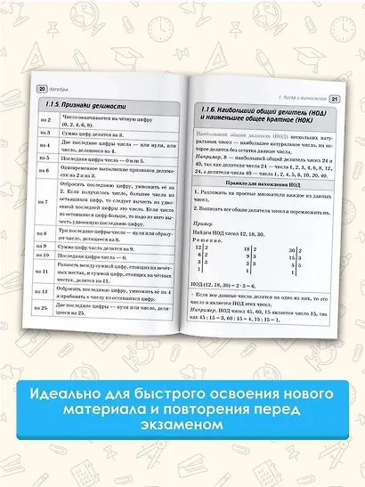 ОГЭ. Математика. Полный курс в таблицах и схемах для подготовки к ОГЭ - фото 5