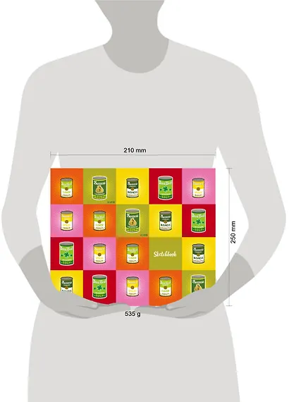 Скетчбук «Энди Уорхол», 48 листов - фото 3