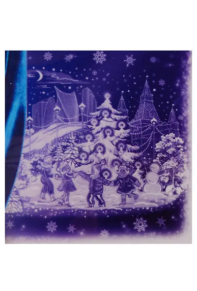 Набор новогодних наклеек "Веселый Новый год" - фото 2