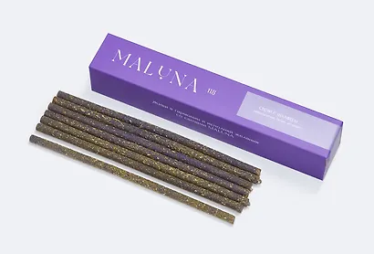 Магические фиолетовые свечи с шалфеем Maluna (7шт) (Умиротворение,Баланс,Интуиция) (2027) - фото 1