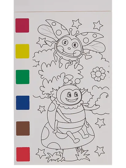 Набор раскрасок "Насекомые", 12 листов - фото 6