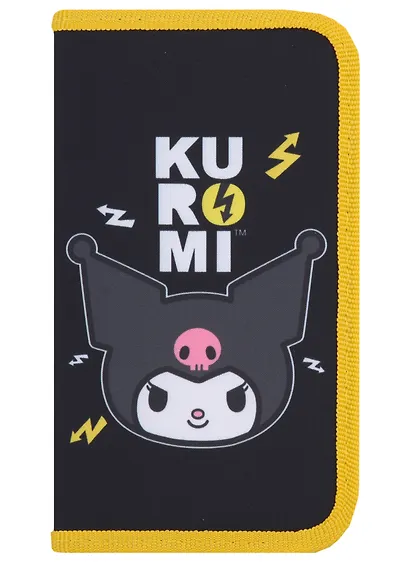 Пенал "Kuromi", черно-желтый - фото 3