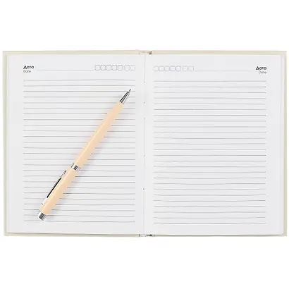 Ежедневник недат. А6 112л "Ежевика" 7БЦ, мат.лам, тисн.зол.фольгой, офсет - фото 3