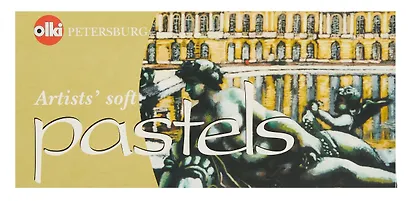 Пастель художественная 16цв "Ассорти" №25, soft, к/к, olki - фото 1