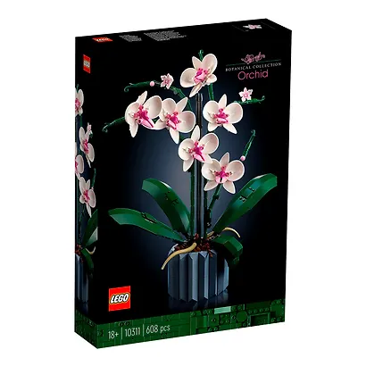 LEGO Botanical Collection: Орхидея в горшке, 608 деталей (10311) - фото 4