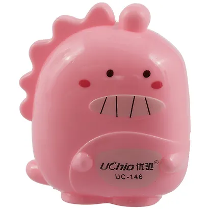 Точилка 2отв."Динозаврик" ассорти, пластик - фото 5