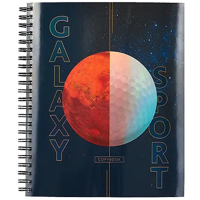Тетрадь в клетку Listoff, "Космический спорт", 96 листов, в ассортименте - фото 6
