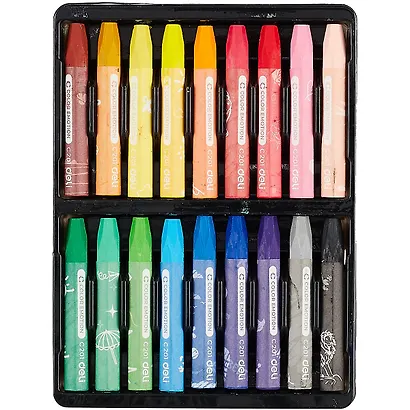 Пастель масляная Color Emotion 18цв к/к, DELI - фото 2