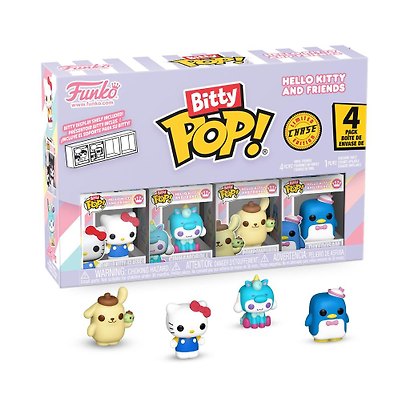 Фигурка коллекционная FUNKO ASST Bitty POP 4pk: Sanrio 12pc PDQ (FNK85718) (ассорти) - фото 1