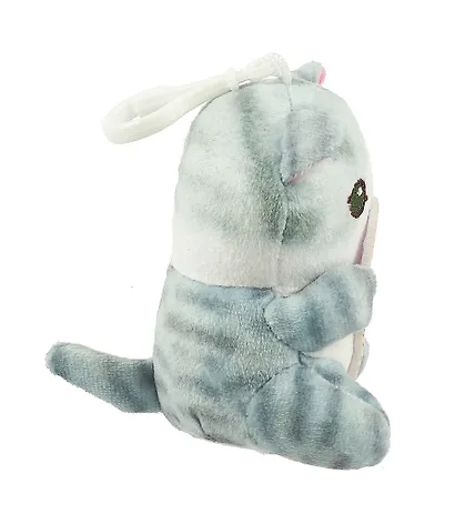 Брелок Kawaii Котик с мороженым (текстиль) (10 см) (12-0671-Z2) Bookvalno - фото 3