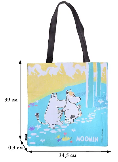 Сумка MOOMIN "Муми-тролль и Фрекен Снорк в лесу" - фото 3