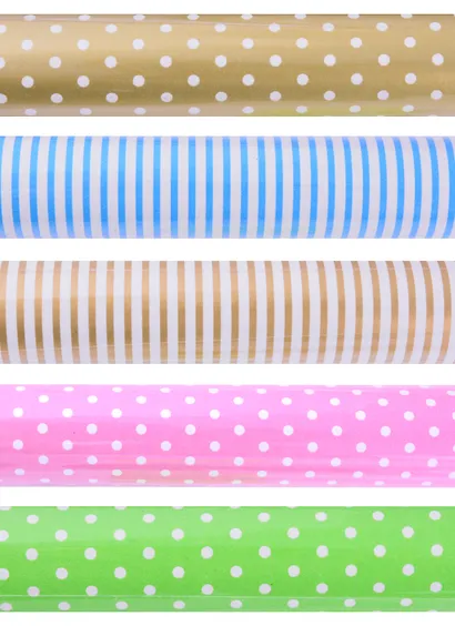 Бумага упаковочная 70*100см суперглад., инд.уп., ассорти - фото 2