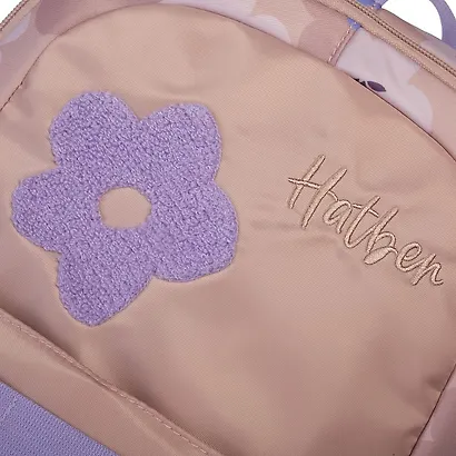 Рюкзак для девочек Милый зайчик 41*29*17,5см, 2 отделения, 3 кармана, светоотражающая нагрудная стяжка - фото 8