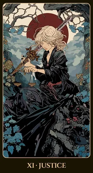 Таро ЯПОНСКОЕ/Ukiyo Tarot (на англ. языке) - фото 2