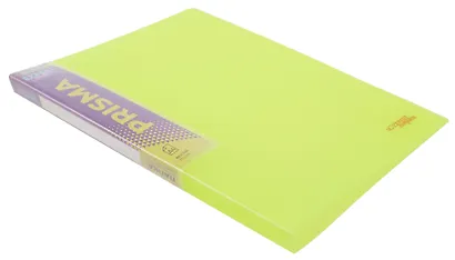 Папка с бок.прижимом А4 "PRISMA NEON", пластик 20мм, ассорти, - фото 15