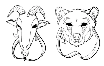 Зайчик. Раскраска - фото 13