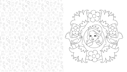 Я раскрашиваю принцесс - фото 8