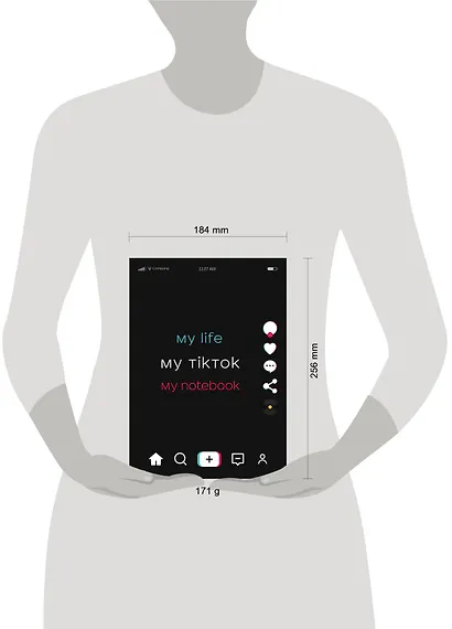 Блокнот My life my TikTok my notebook - фото 3