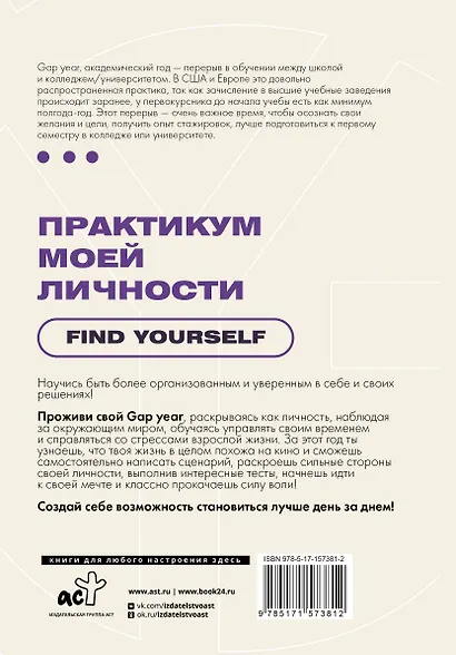 Практикум моей личности. Find yourself - фото 2