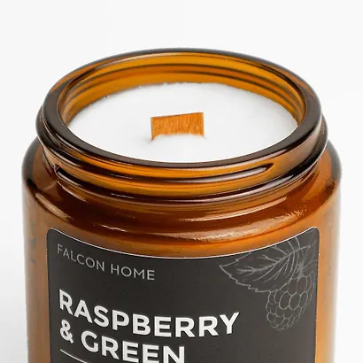 Свеча ароматическая Малина и зелень (120мл) (FH001) - фото 2