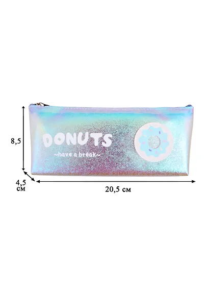 Пенал на молнии "Donuts" - фото 2