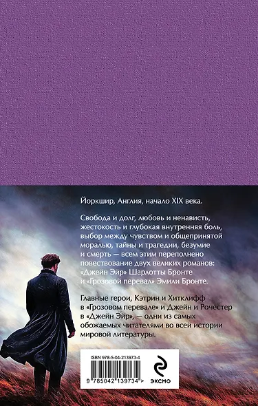 Набор "Великие романы сестер Бронте" (из 2 книг: "Джейн Эйр" и "Грозовой перевал" с полусупером) - фото 2