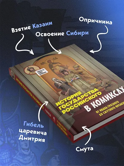 История государства российского в комиксах. От Ивана Грозного до Смутного времени [3] - фото 5