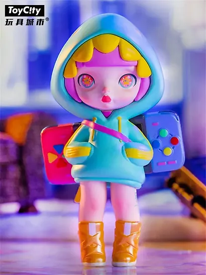 Коллекционная фигурка Киберпанк Laura, 11см, 12-Toycity-20269, Blind Box, ToyCity 15+ - фото 10