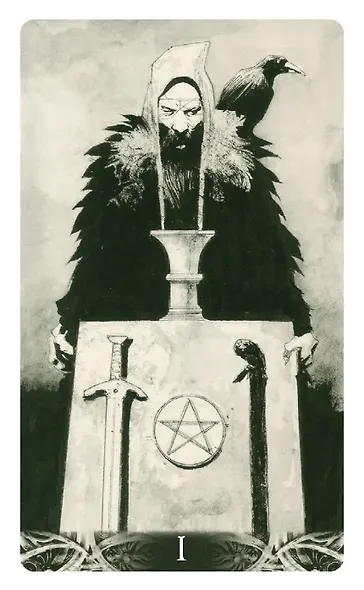 Таро мини «Ворон смерти» / Mini Tarot «Murder of Crows» (78 карт+инструкция) - фото 6
